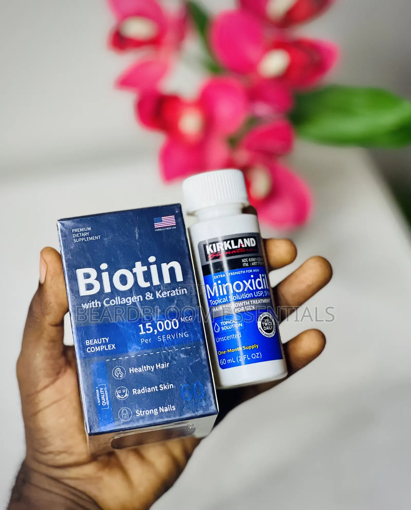 Kirkland + Biotin Combo