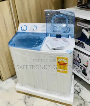 Original White Nasco Twin Tub Washing Machine 7kg-Nas-07-Tw