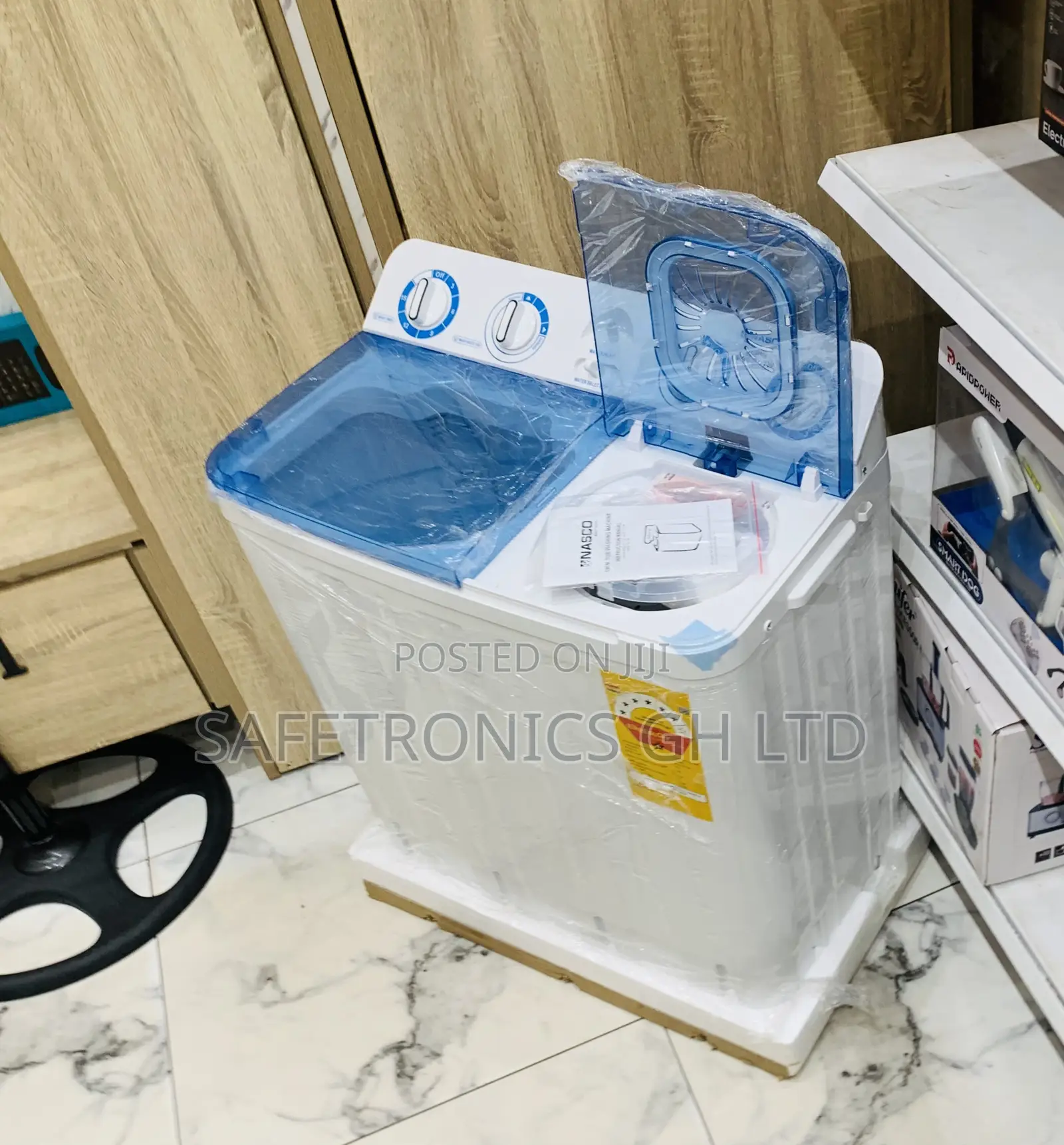 Just Shop Nasco Twin Tub Washing Machine 7kg-Nas-07