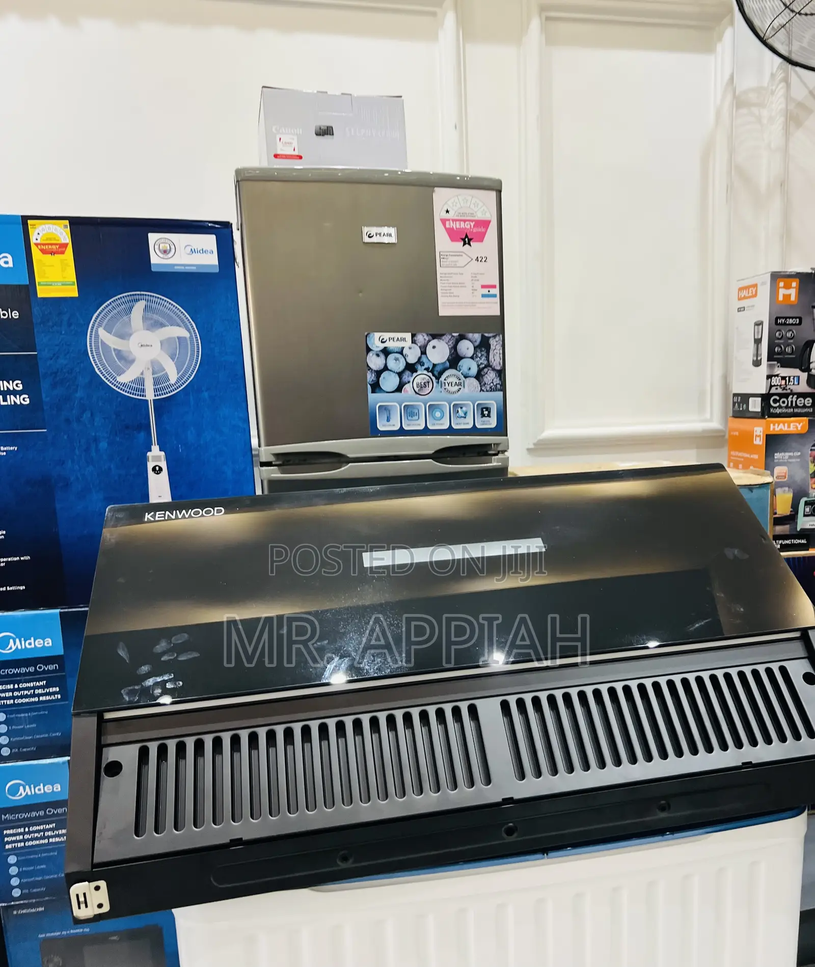 Shop Authentic Kenwood 90cm Extractor(Black) 