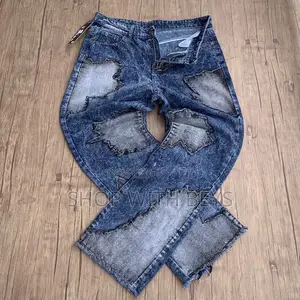 Jeans in Blue and Black