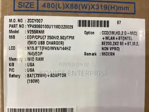 New Laptop Clevo W370 16GB Intel Core Ultra 7 SSD 1T