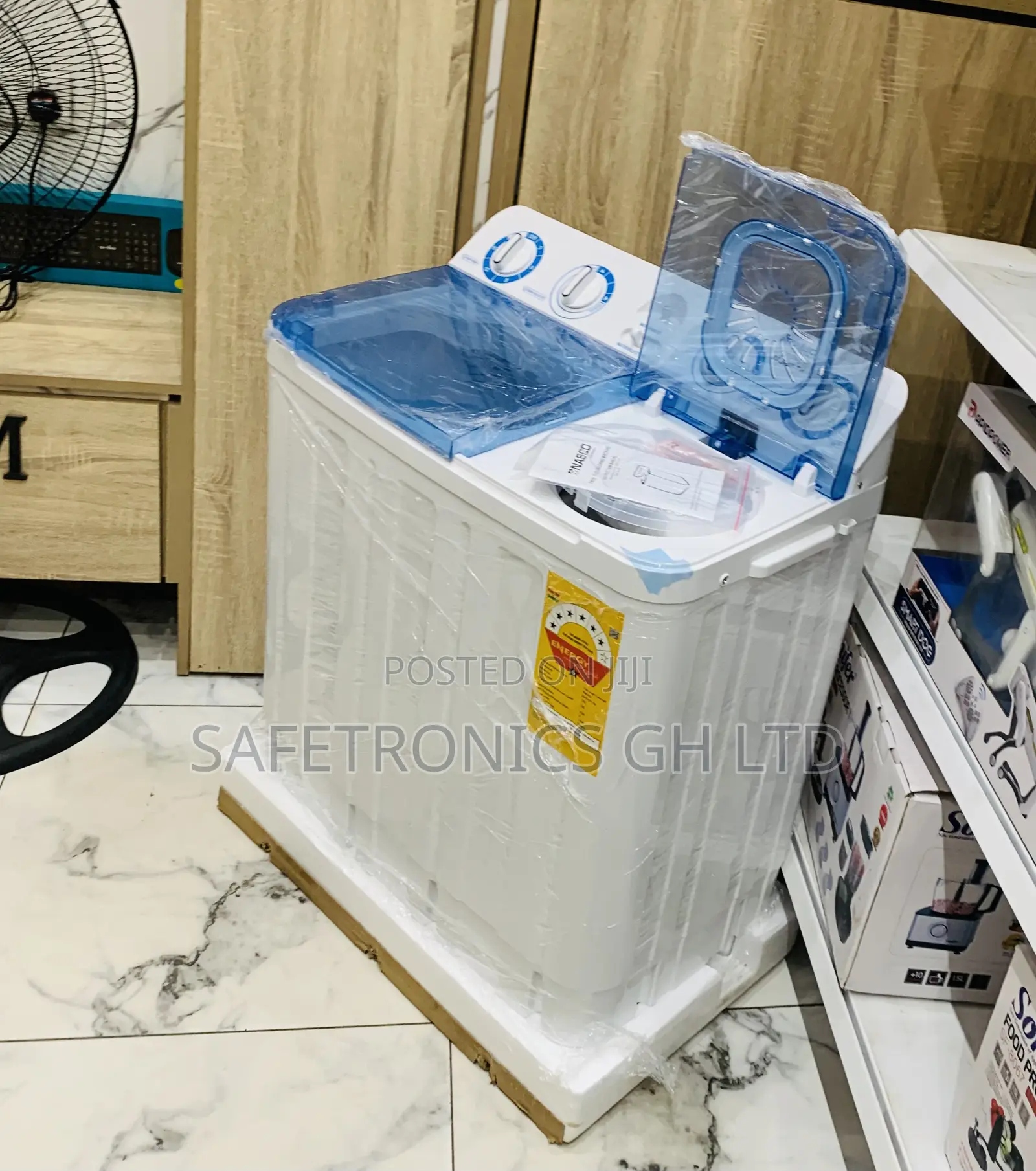 Efficient New Nasco Twin Tub Washing Machine 7kg-Nas-07-Tw