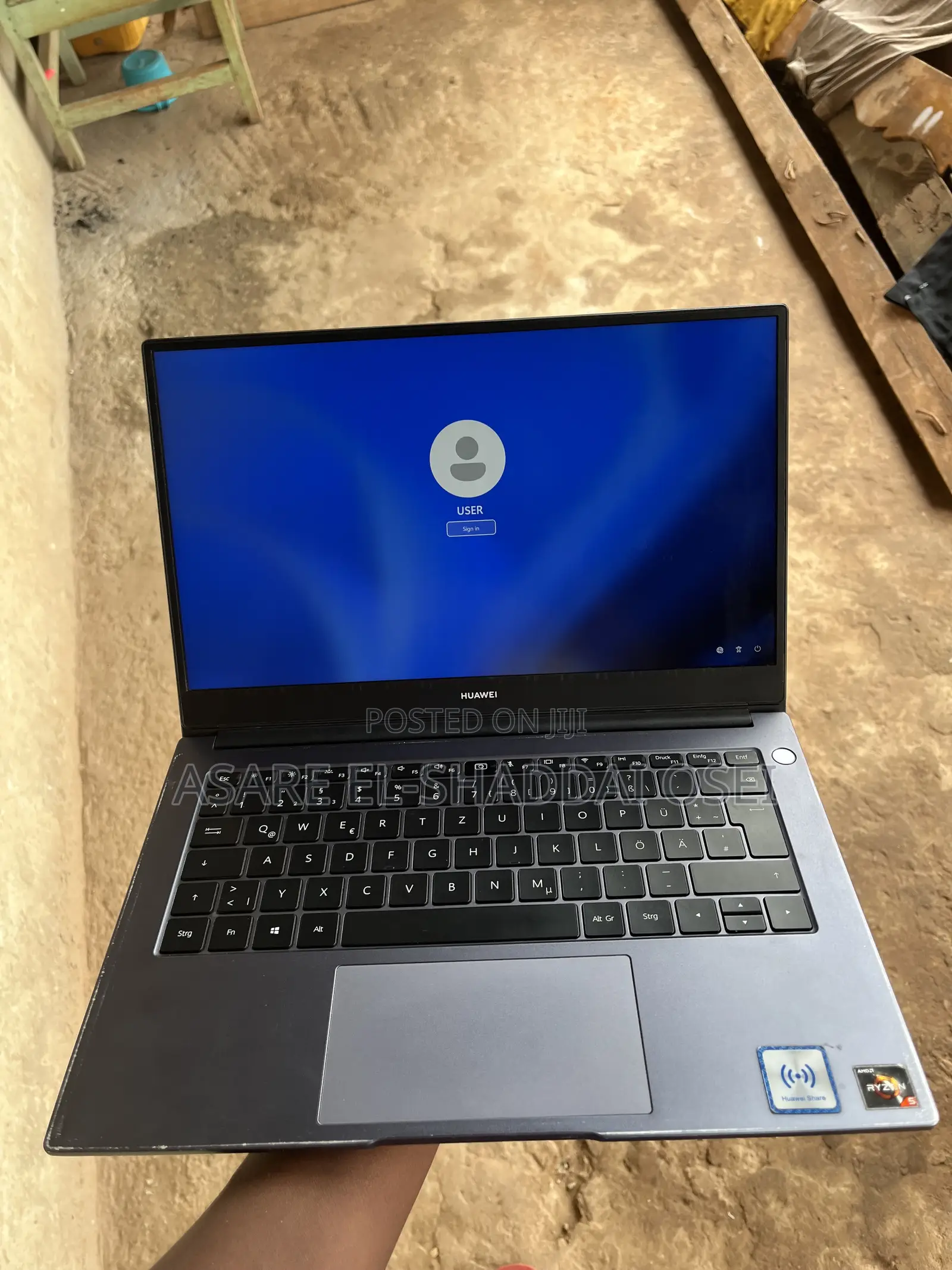 Laptop Huawei MateBook 13 WRT-W29E 8GB AMD Ryzen 5 SSD 500GB