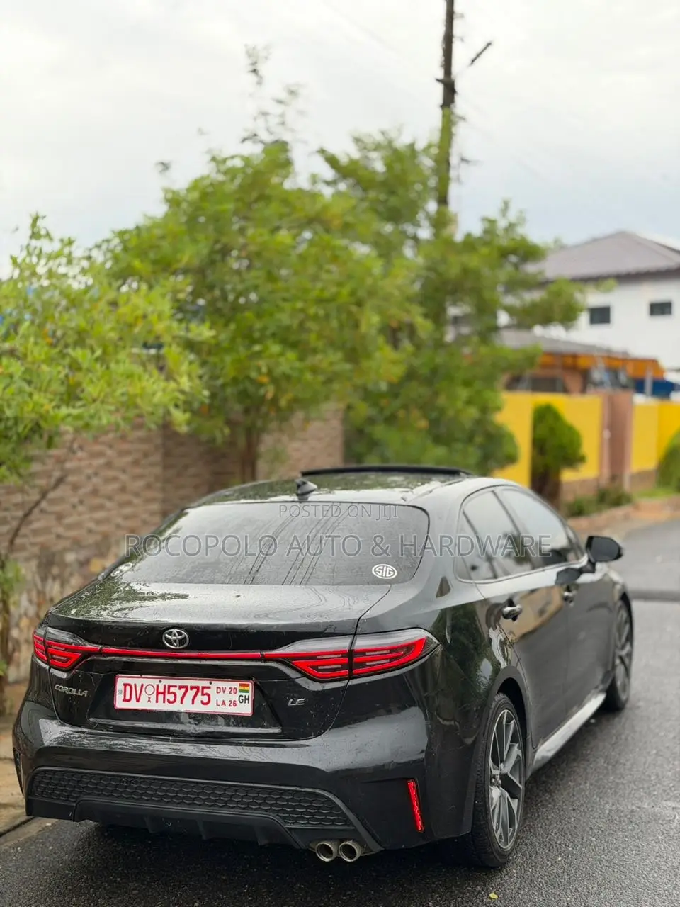 Toyota Corolla SE 2020 Black