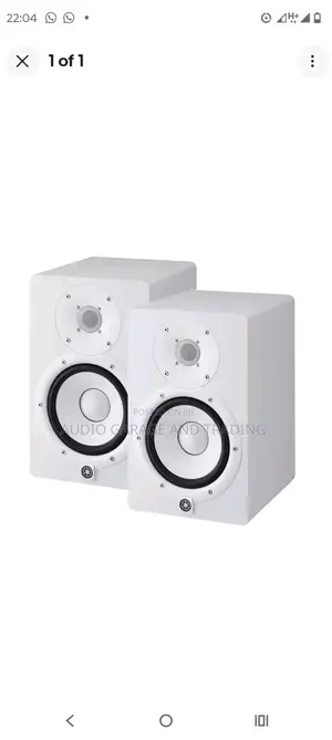 Yamaha Hs7 White Uk Used