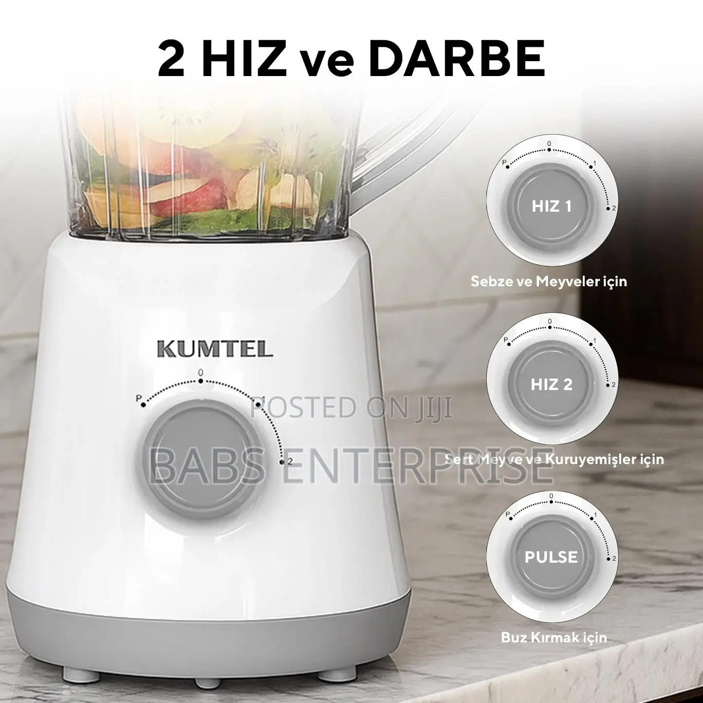 Kumtel HTB-06 Stand Blender 500w 1.5l