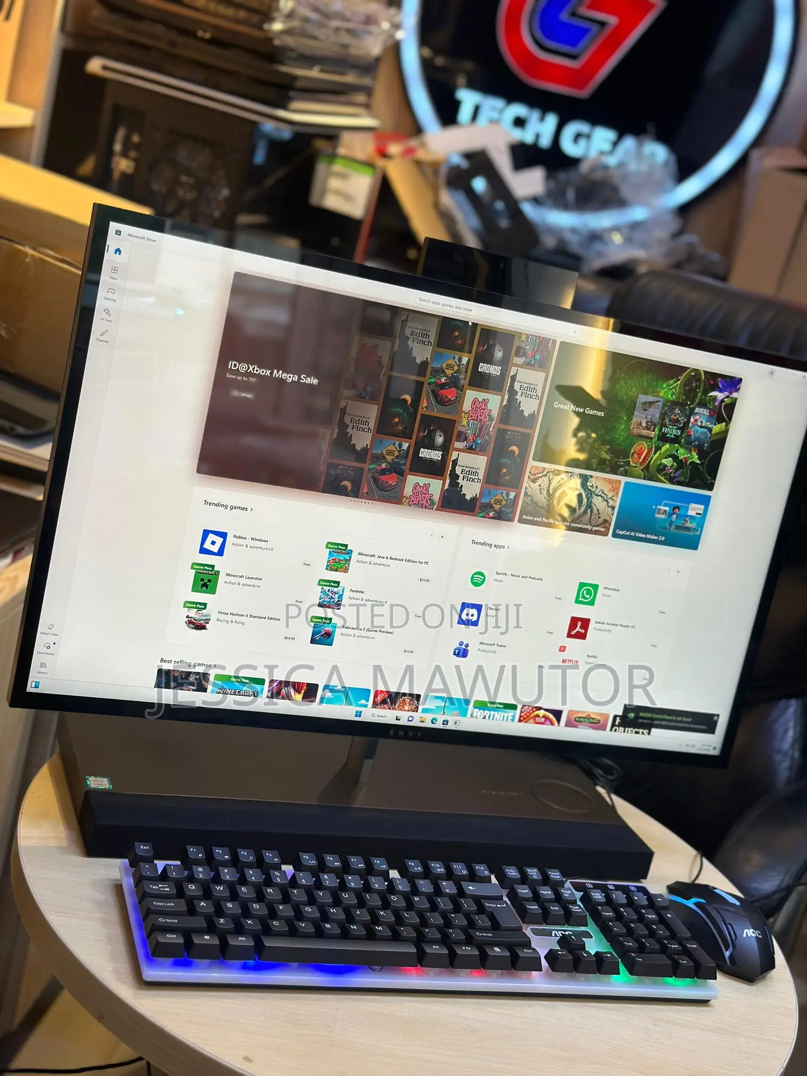 Desktop Computer HP 16GB Intel Core i7 SSD 512GB