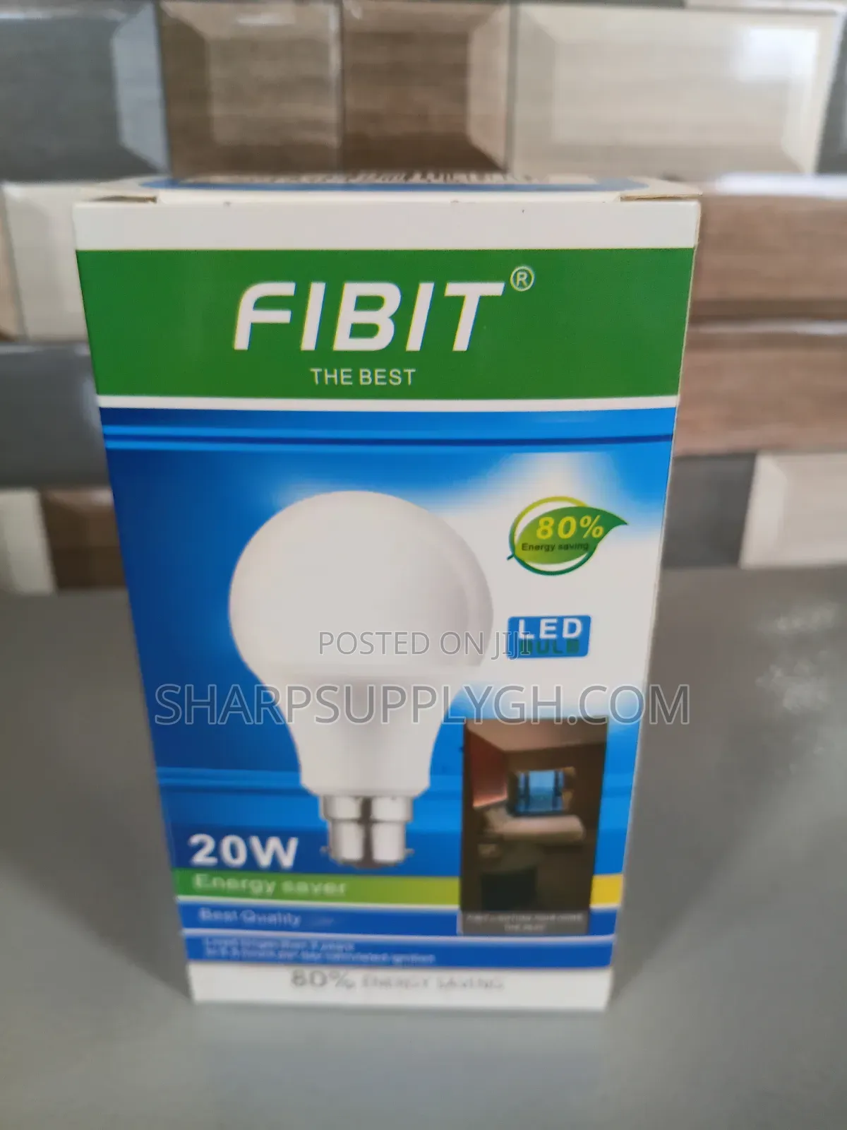 20w Fibit Round Bulb