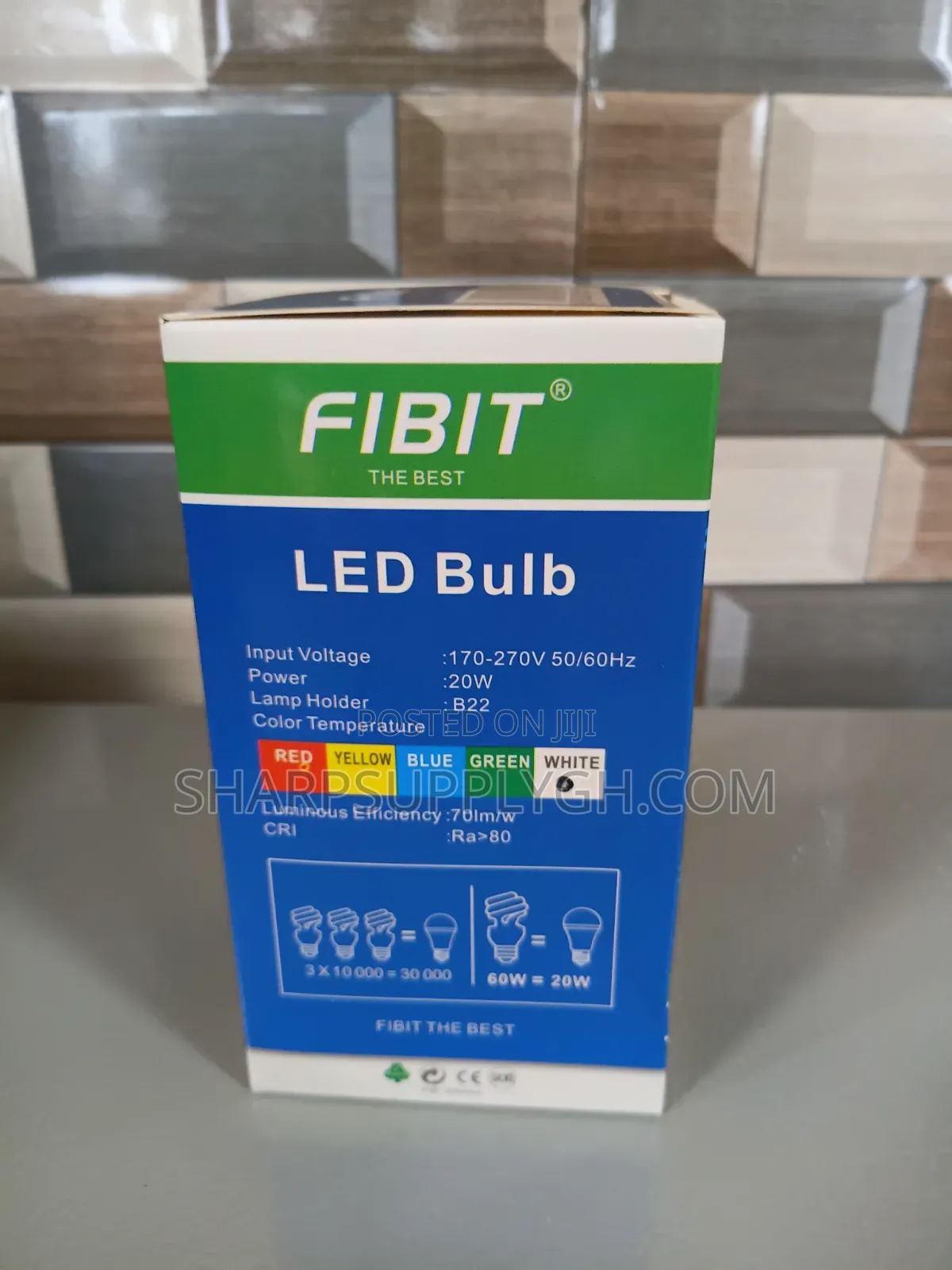 20w Fibit Round Bulb