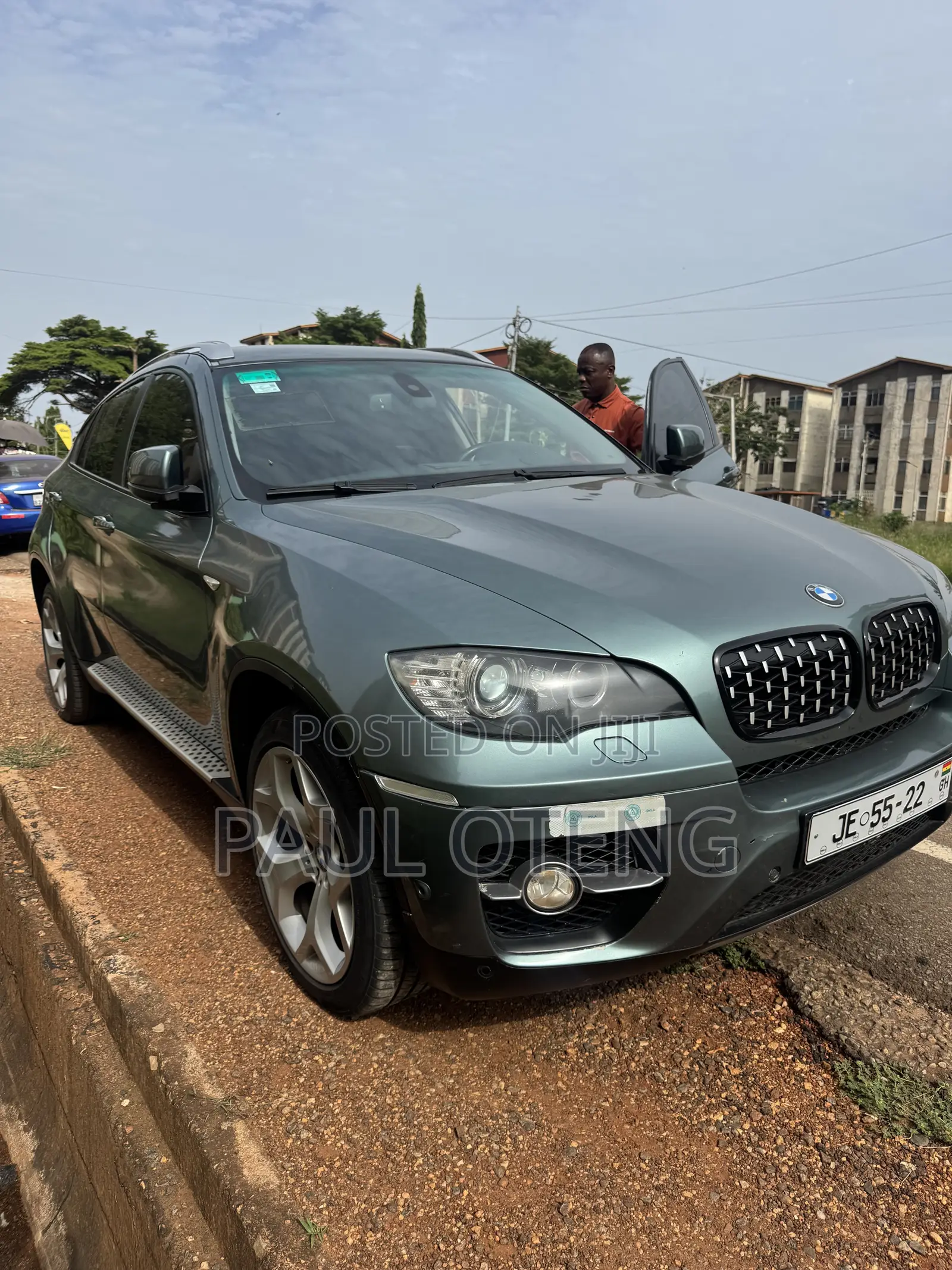 BMW X6 M 2012 Green