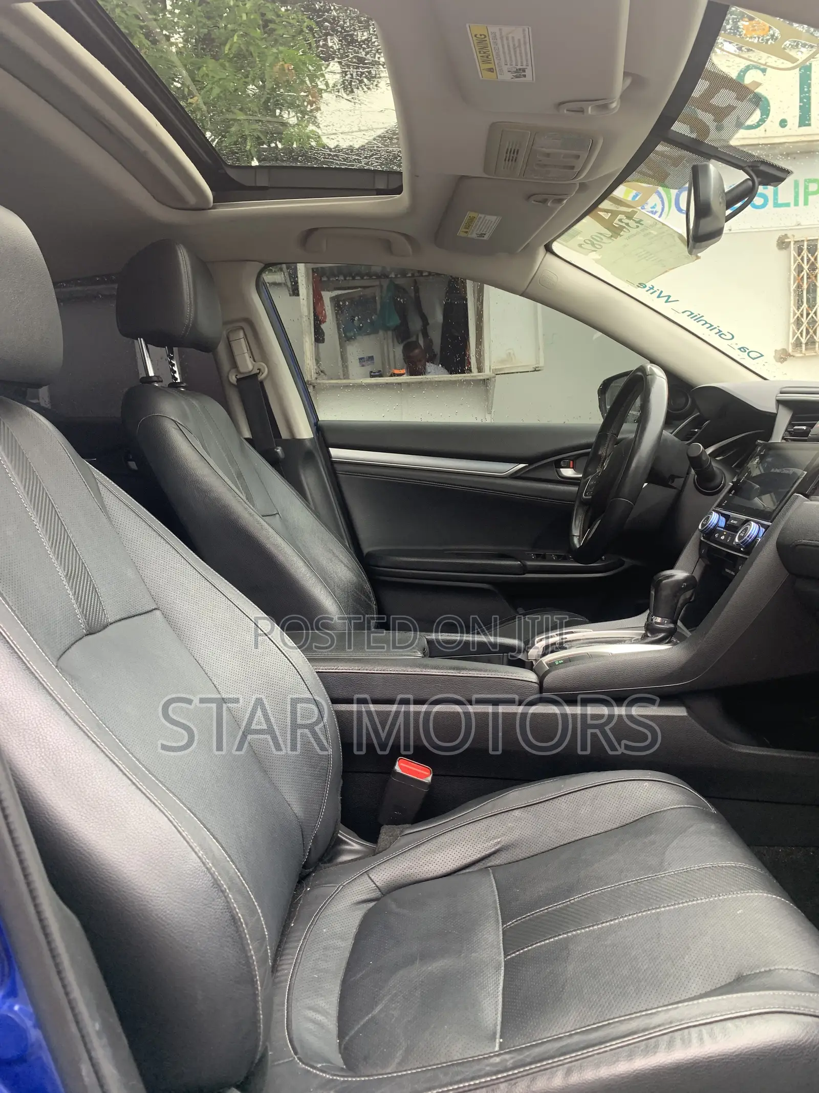 Honda Civic EX-L Sedan 2018 Blue