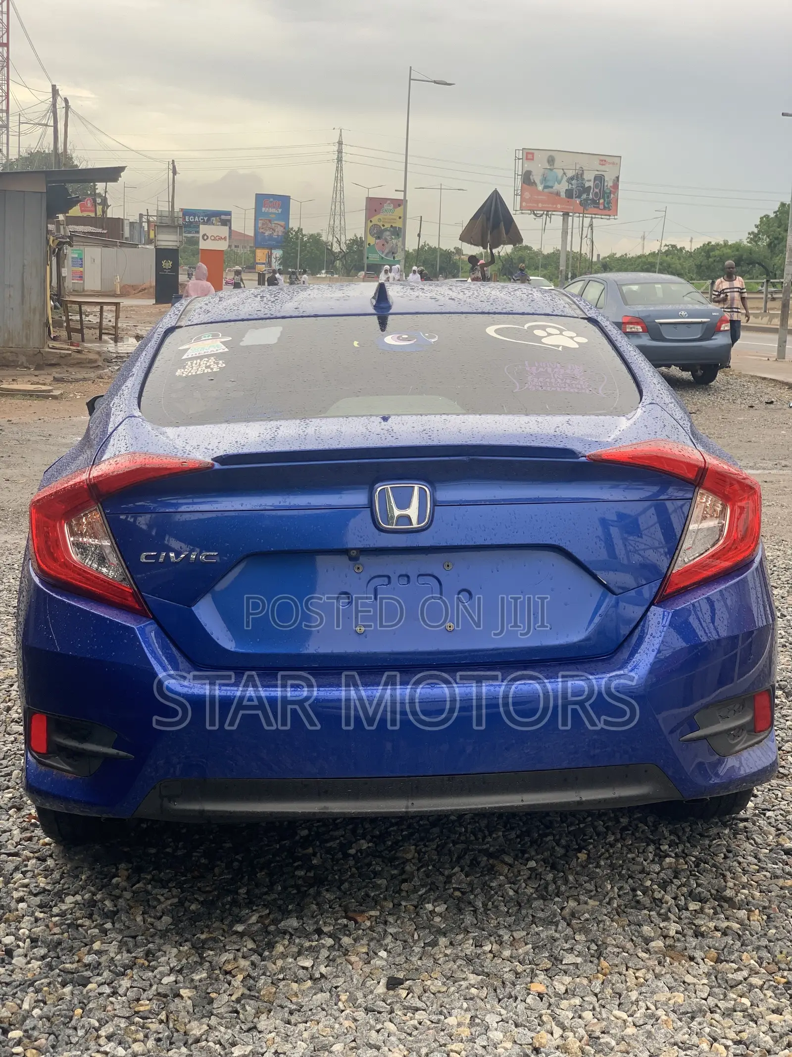 Honda Civic EX-L Sedan 2018 Blue