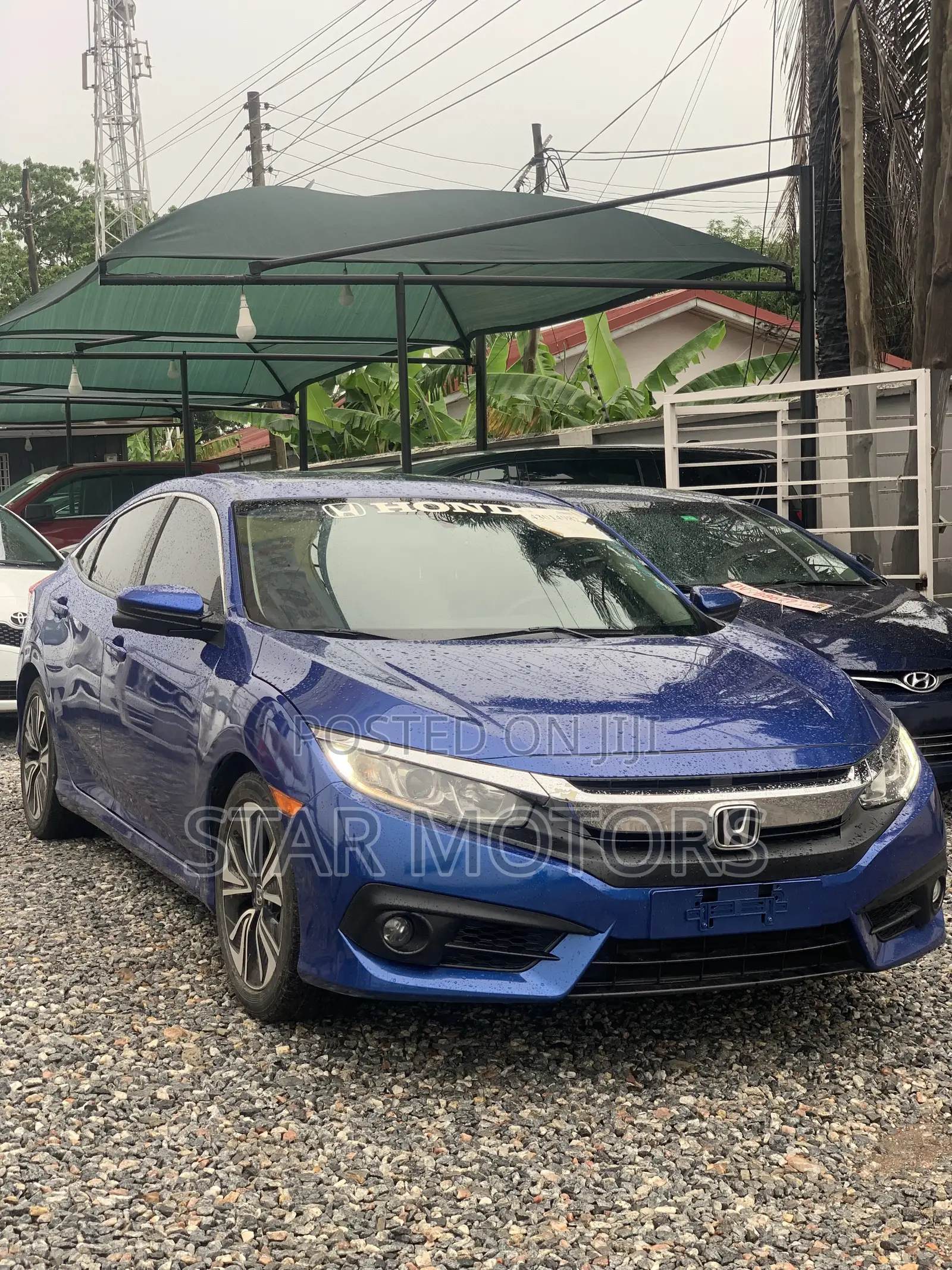 Honda Civic EX-L Sedan 2018 Blue