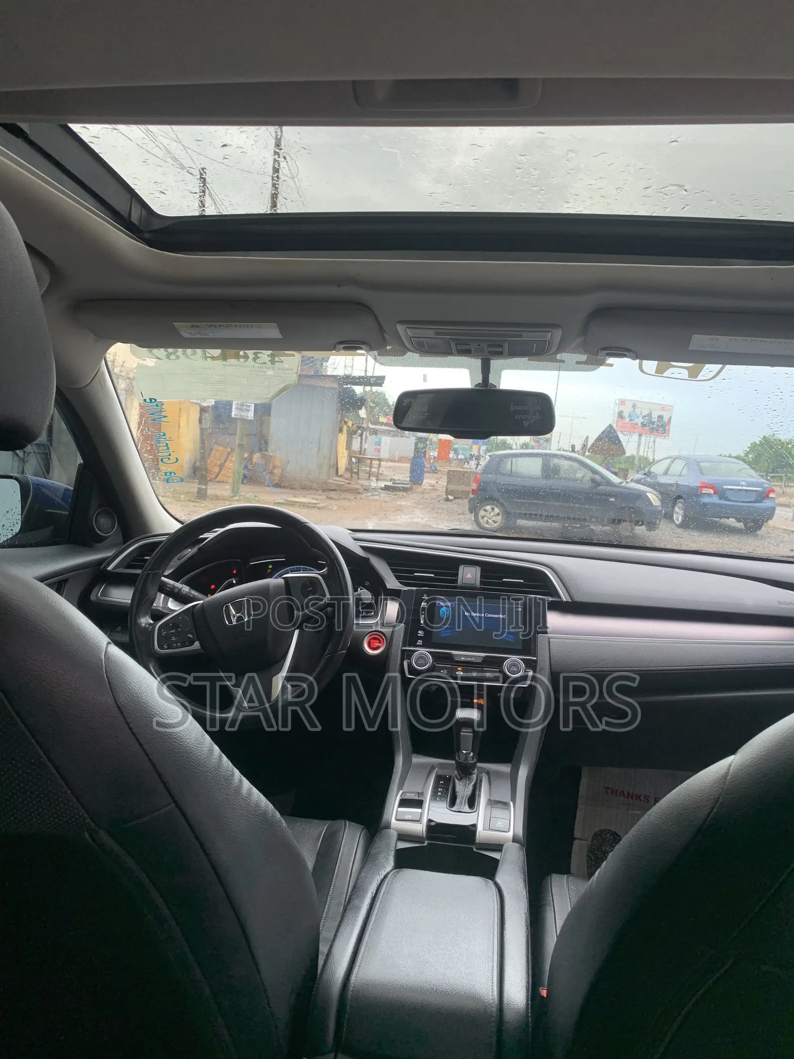 Honda Civic EX-L Sedan 2018 Blue