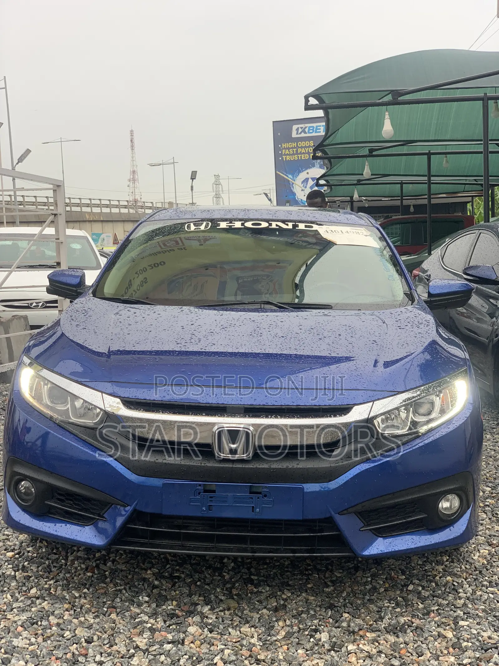 Honda Civic EX-L Sedan 2018 Blue