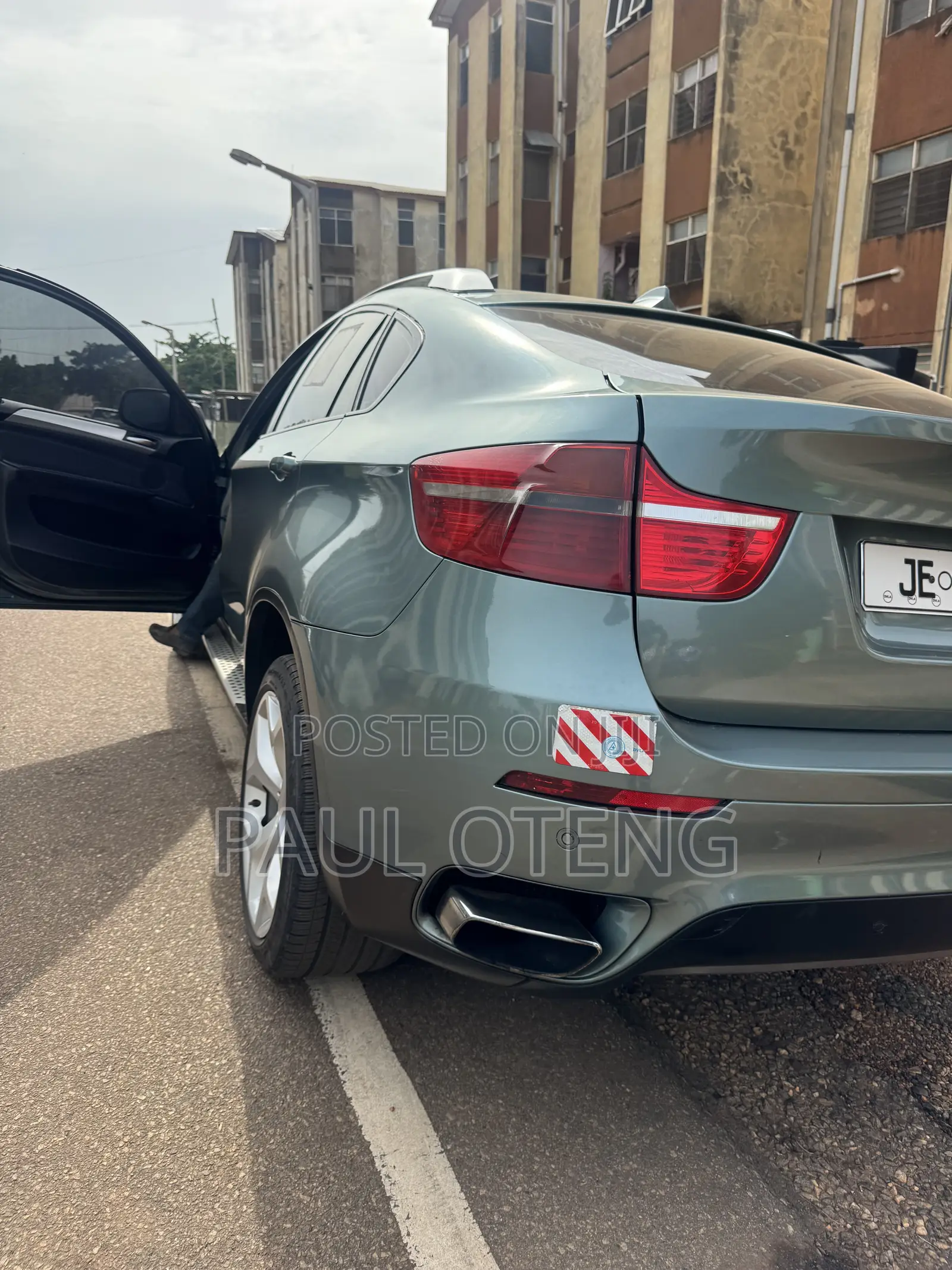 BMW X6 M 2012 Green