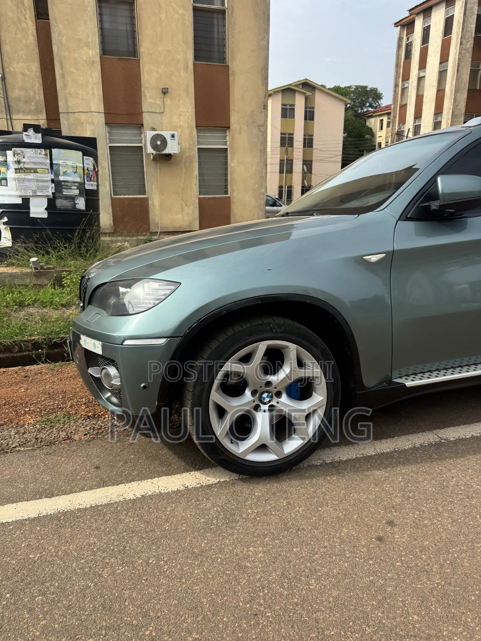 BMW X6 M 2012 Green