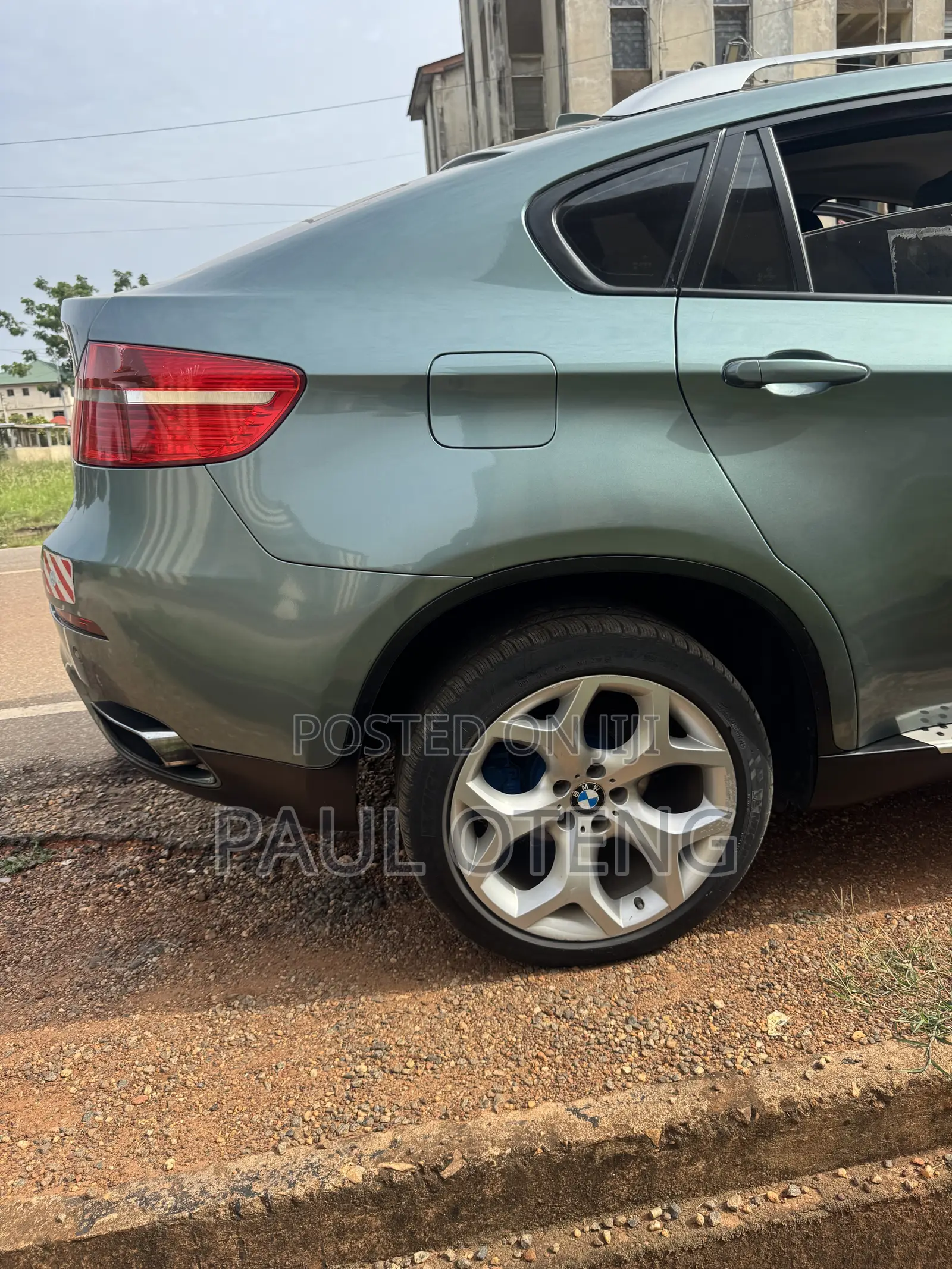 BMW X6 M 2012 Green