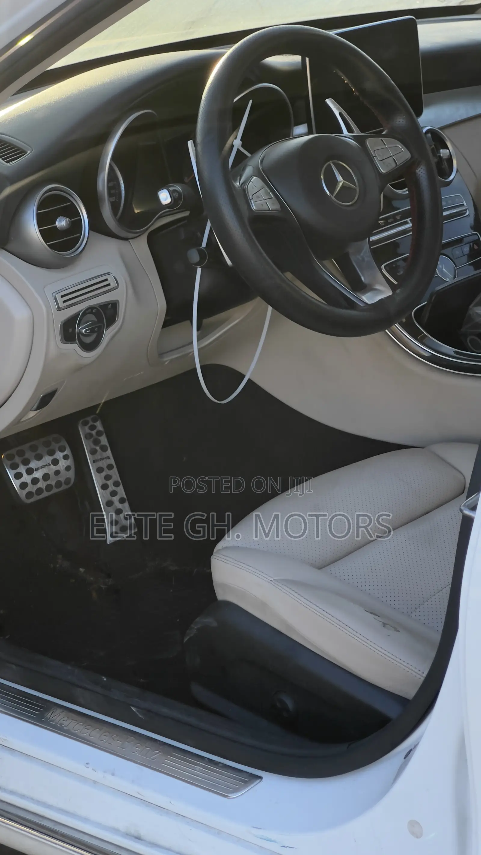 Mercedes-Benz C300 2017 White