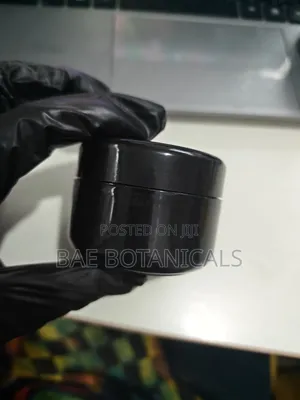 100ml Glossy Black Jar (Moq 25 Pieces)