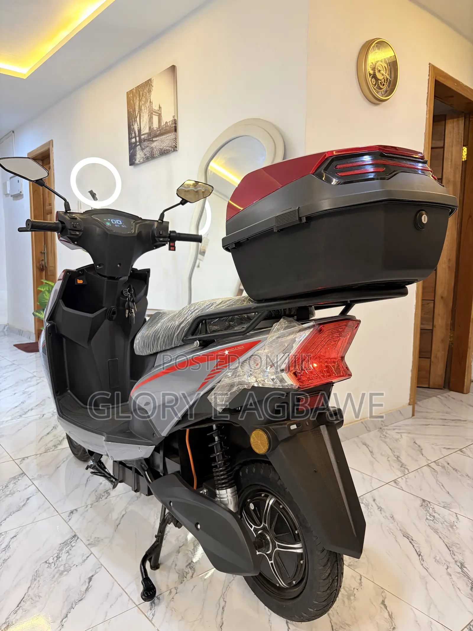 New Motorcycle 2025 Red