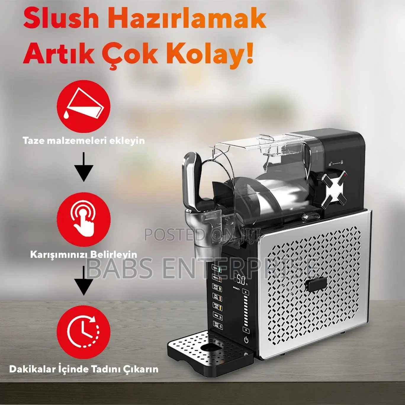 Kumtel Hslush-01 Slushi Professional Frozen Beverage Maker