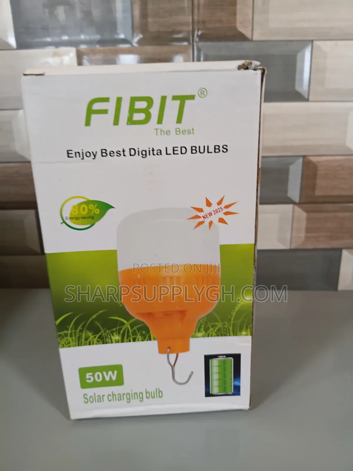 50w Fibit Solar Charging Bulb