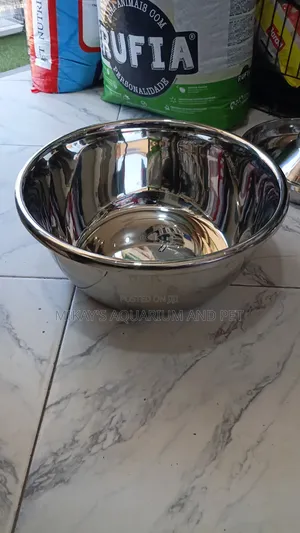 Bigger Metallic Bowls for Dogs