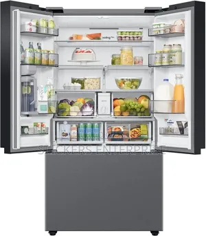 Samsung 29 Cu. Ft. 3 Door Refrigerator With Autofill Water Pitcher.