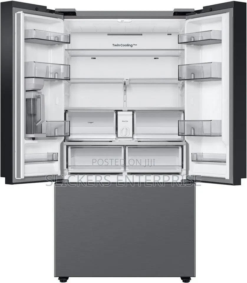 Samsung 29 Cu. Ft. 3 Door Refrigerator With Autofill Water Pitcher.
