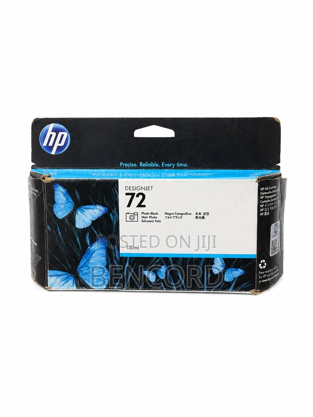 Hp 72 Ink 130ml (Yellow/ Cyan/ Light Cyan/ Magenta/ Photo Black)