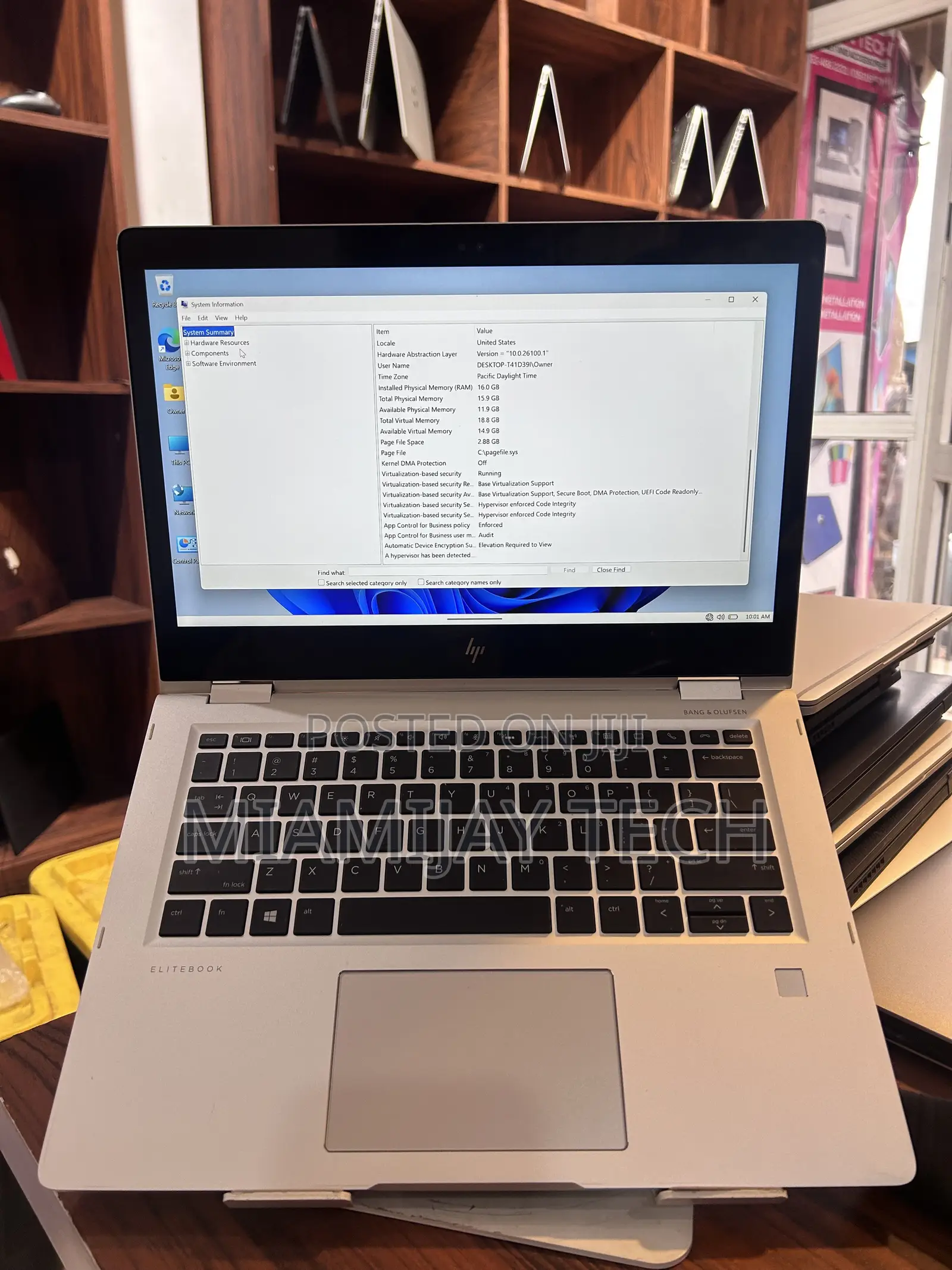 Laptop HP EliteBook x360 1030 G2 16GB Intel Core i7 SSD 256GB