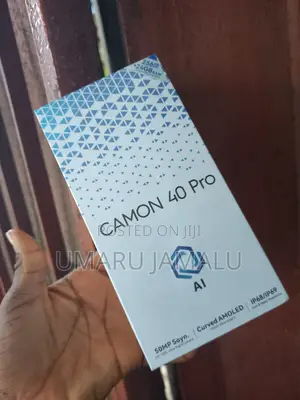 New Tecno Camon 40 Pro 5G 256 GB Black