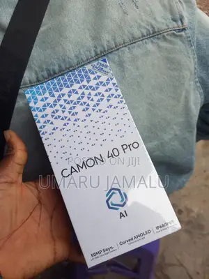 New Tecno Camon 40 Pro 5G 256 GB Black