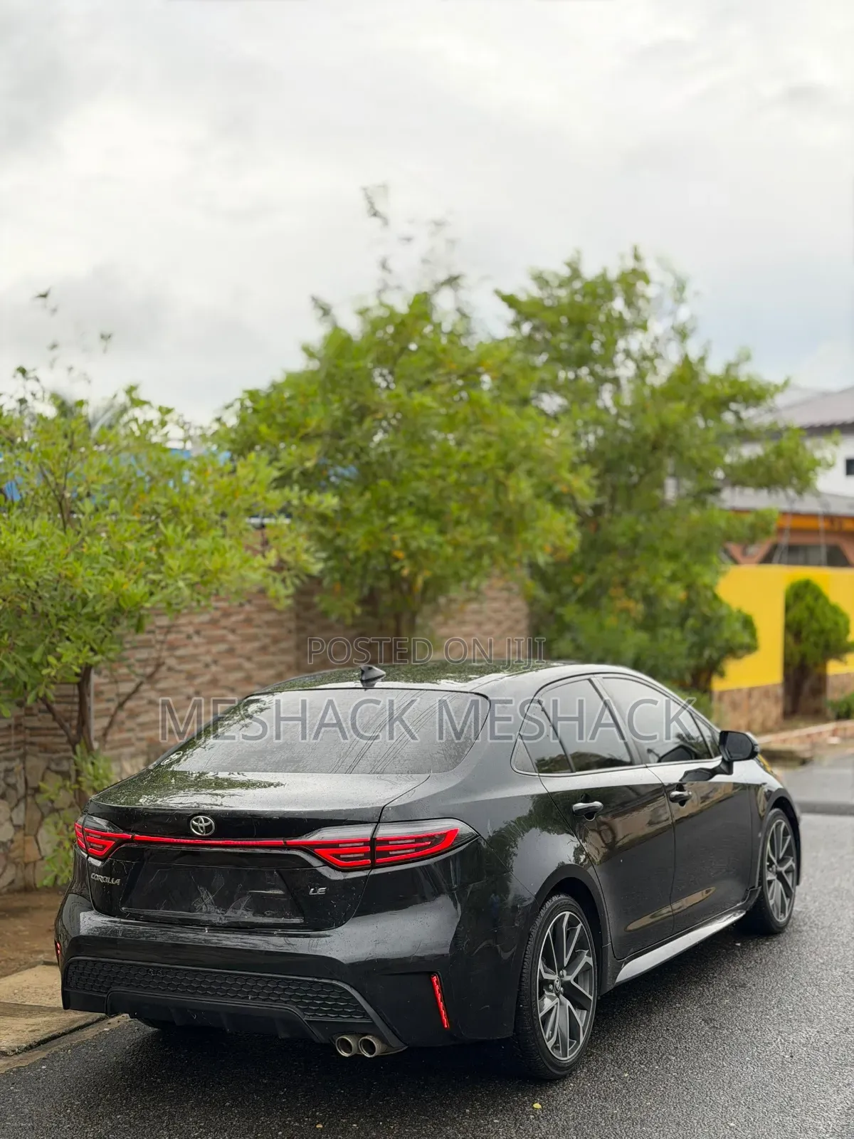 Toyota Corolla LE 2020 Black