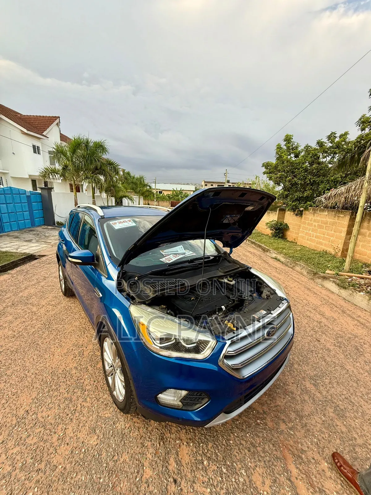 Ford Escape Titanium 4x4 2017 Blue
