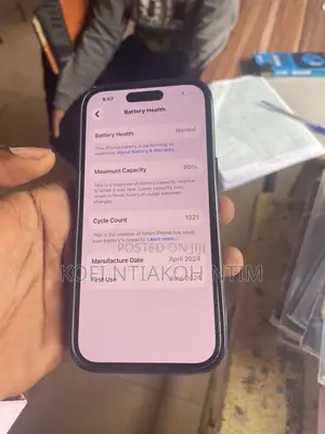 Apple iPhone 15 Pro 128 GB Black
