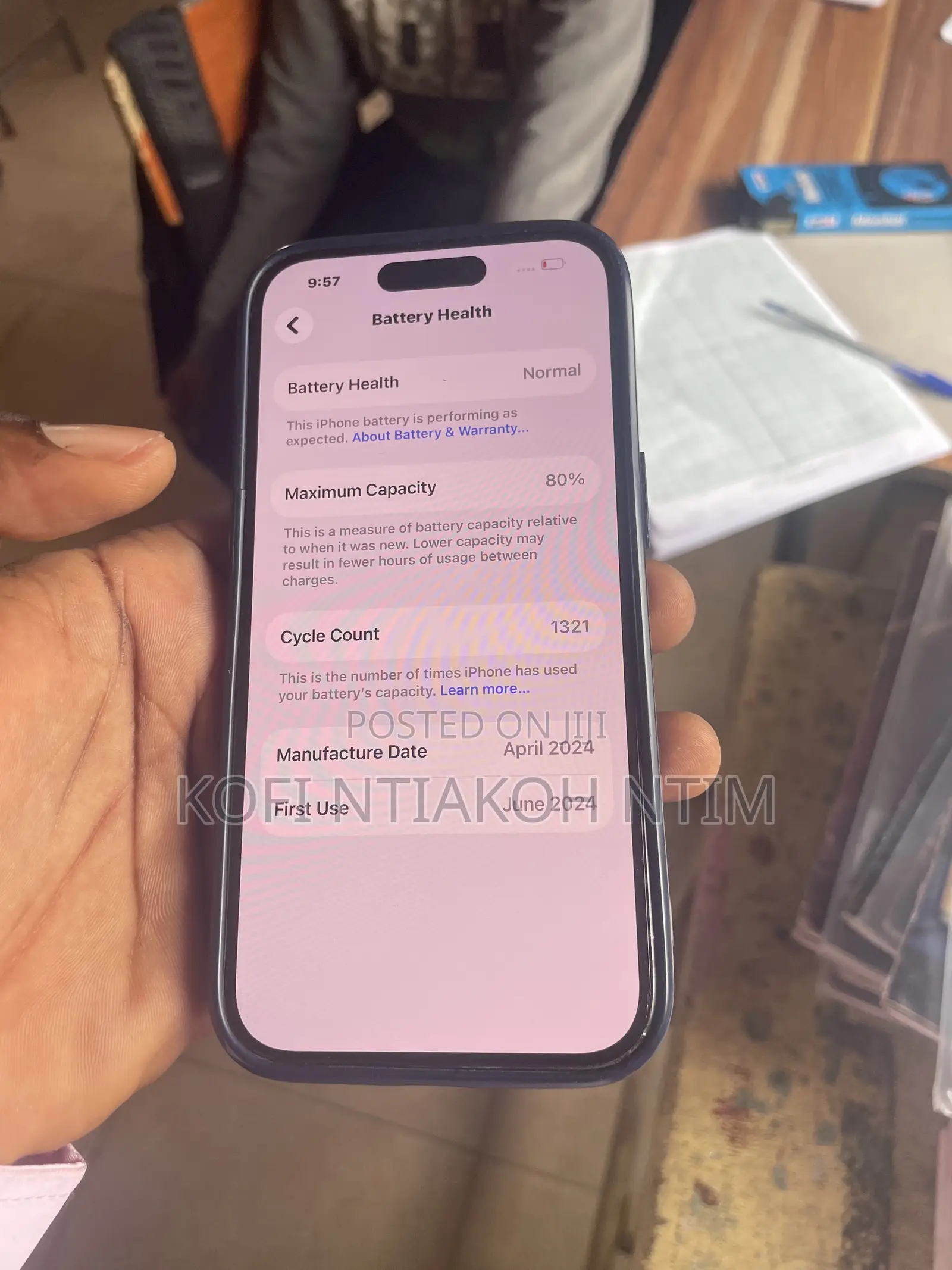 Apple iPhone 15 Pro 128 GB Black