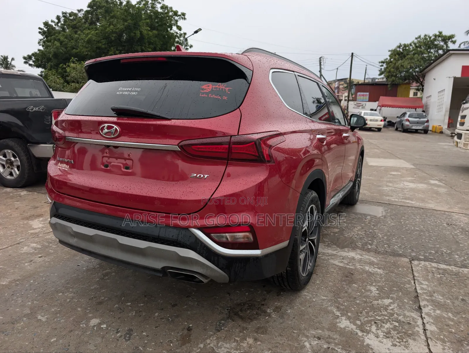 Hyundai Santa Fe SEL 2.0T AWD 2020 Red