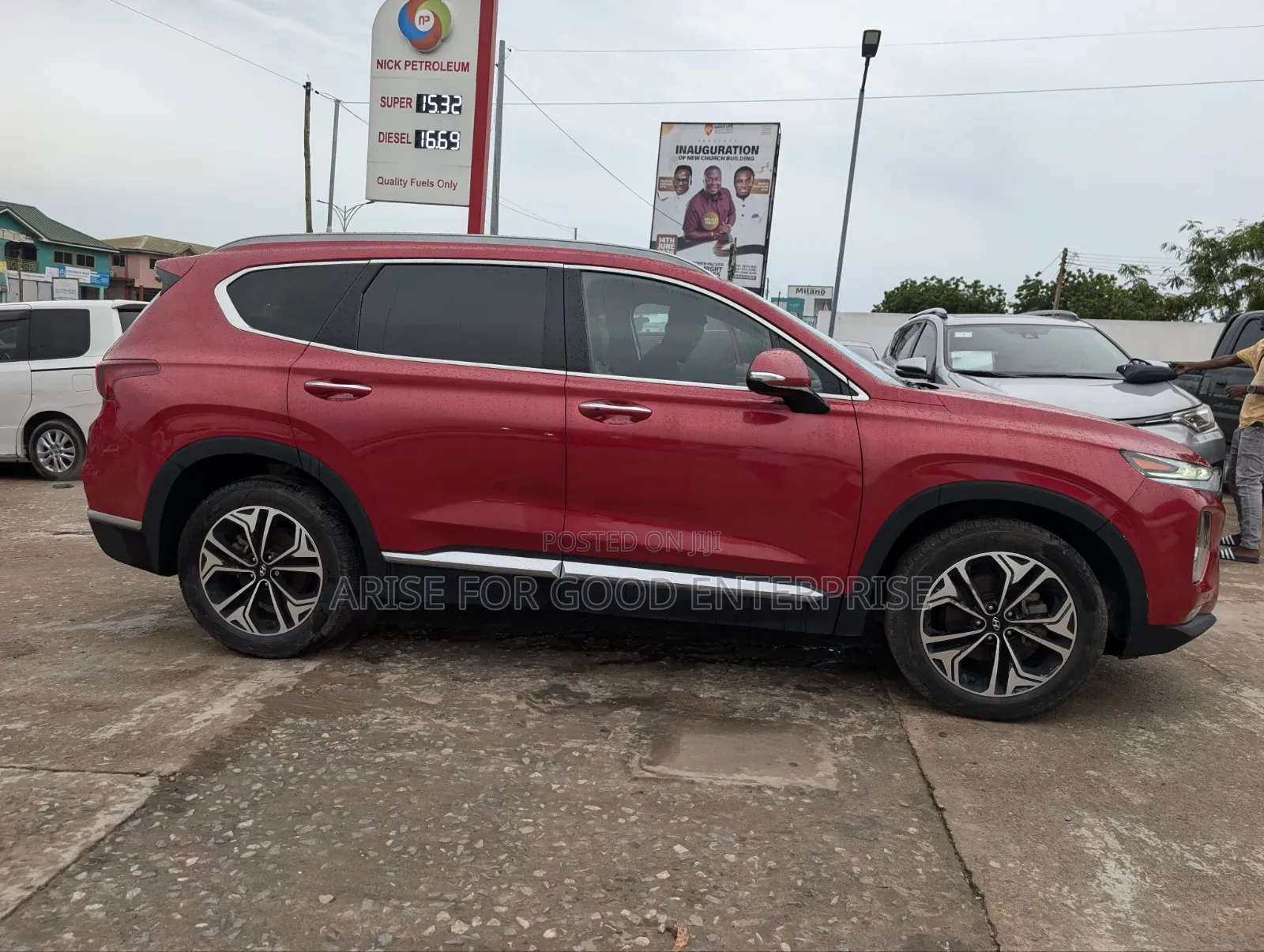 Hyundai Santa Fe SEL 2.0T AWD 2020 Red