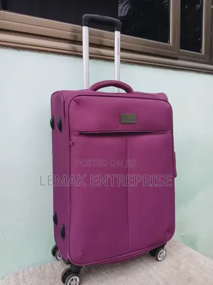 Featherstone Purple Traveling Luggage Suitcase