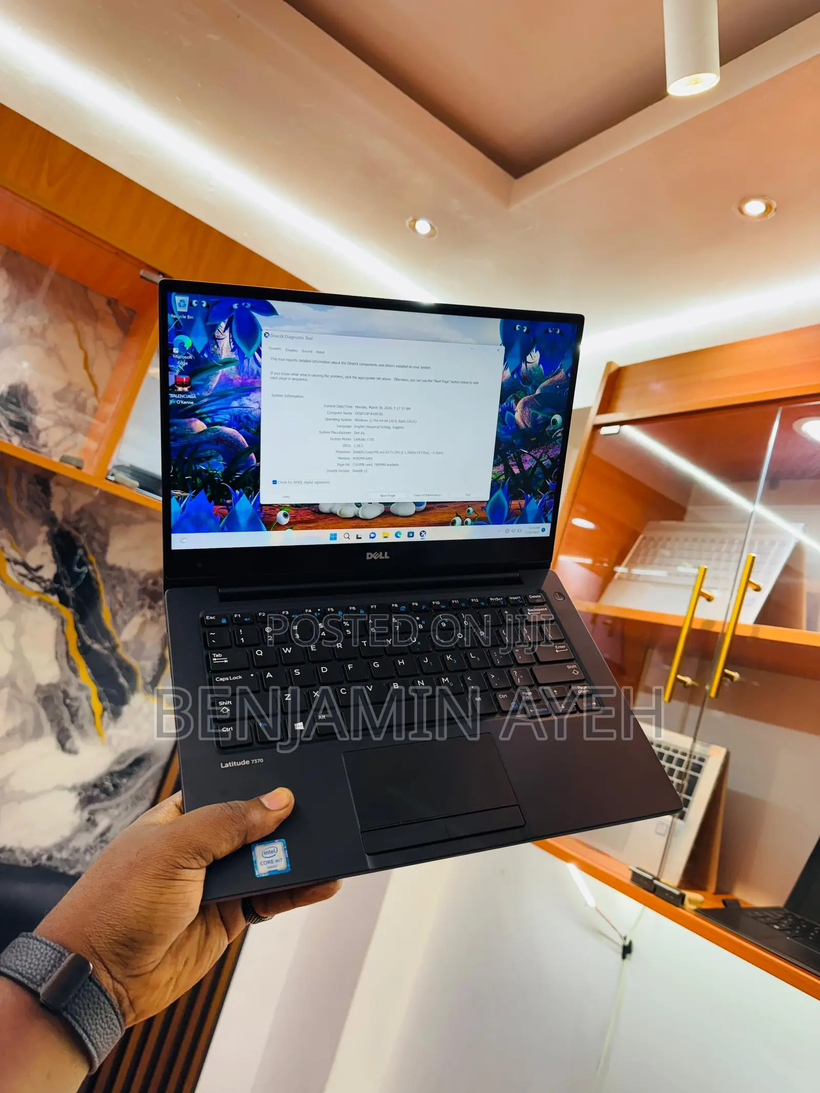 Laptop Dell Latitude 13 7370 8GB Intel Core M SSD 512GB