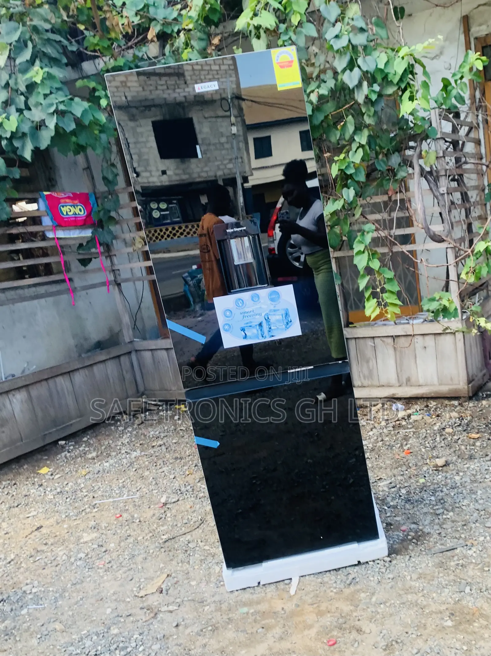 Just Order Legacy 311l Bottom Freezer Mirror Glass and Water Dispenser