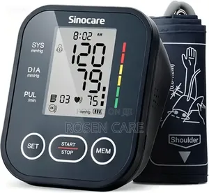 Promo Sinocare Arm Blood Pressure Monitor Bp Machine Sphygmomanometer