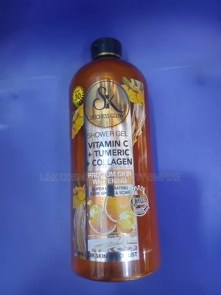 S K Duchess Glow Super Premium Skin Brightening Shower Gel.