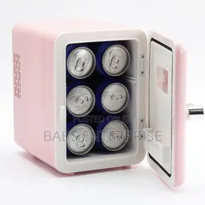 Kumtel 4l Pink Mini Fridge HMFR-03