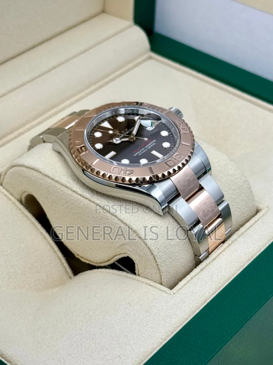 Rolex Yacht-Master 40mm Two-Tone Chocolate Dial