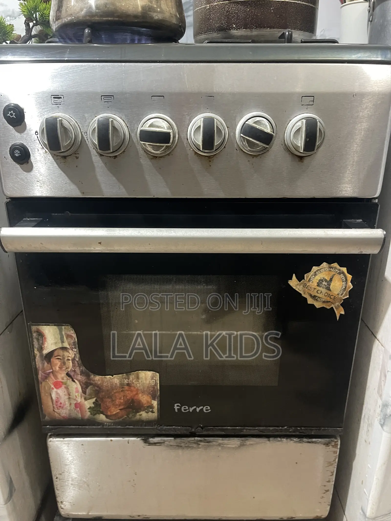 Used Gas Cooker With Oven and Grill