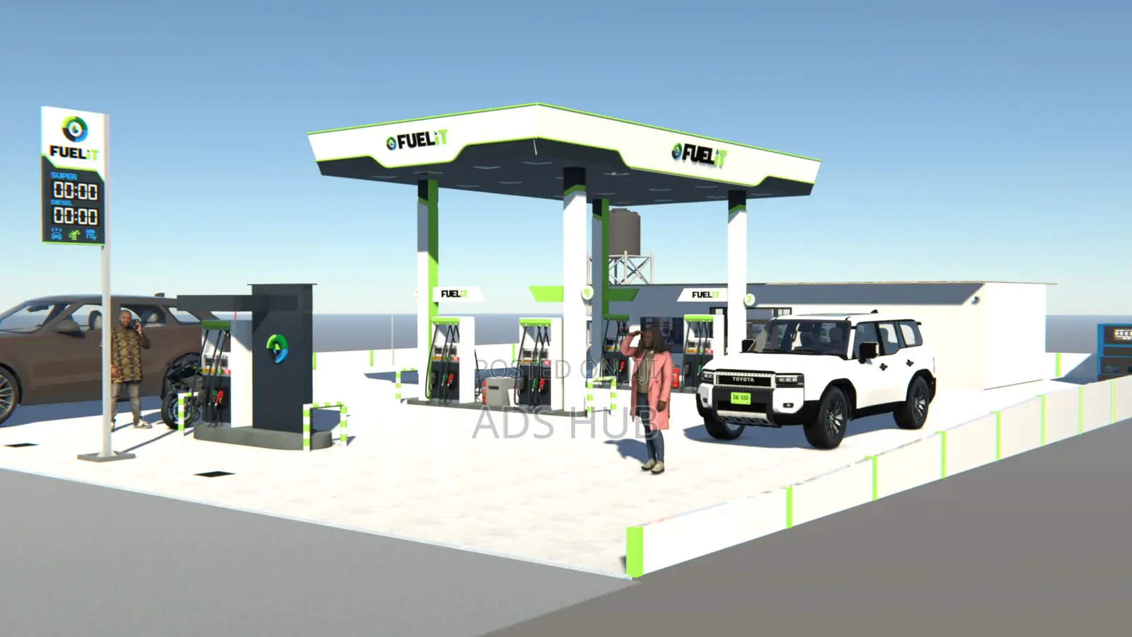 Lets Help You Design and Brand Your Filling Station and Spaces